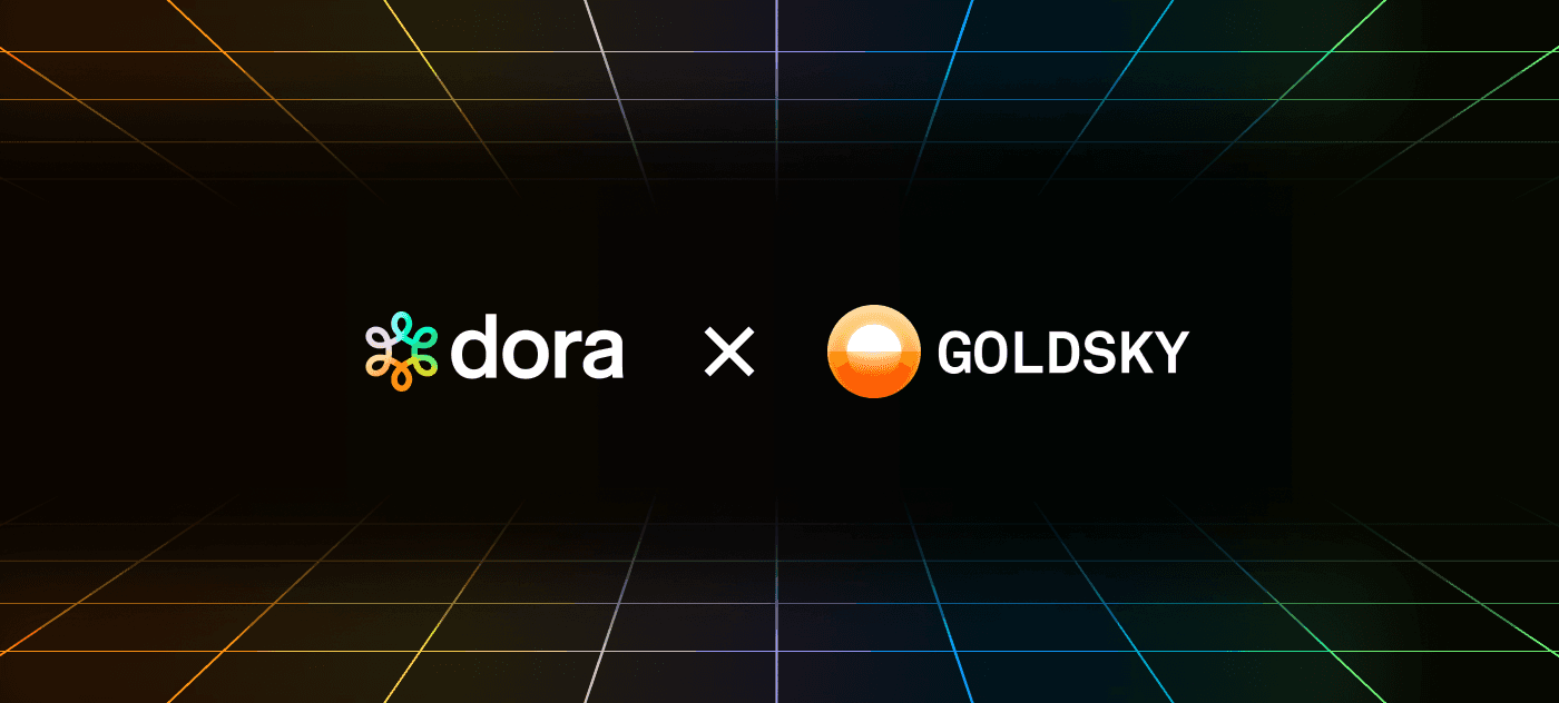 How Dora powers the next generation of search for Web3 with Goldsky cover image