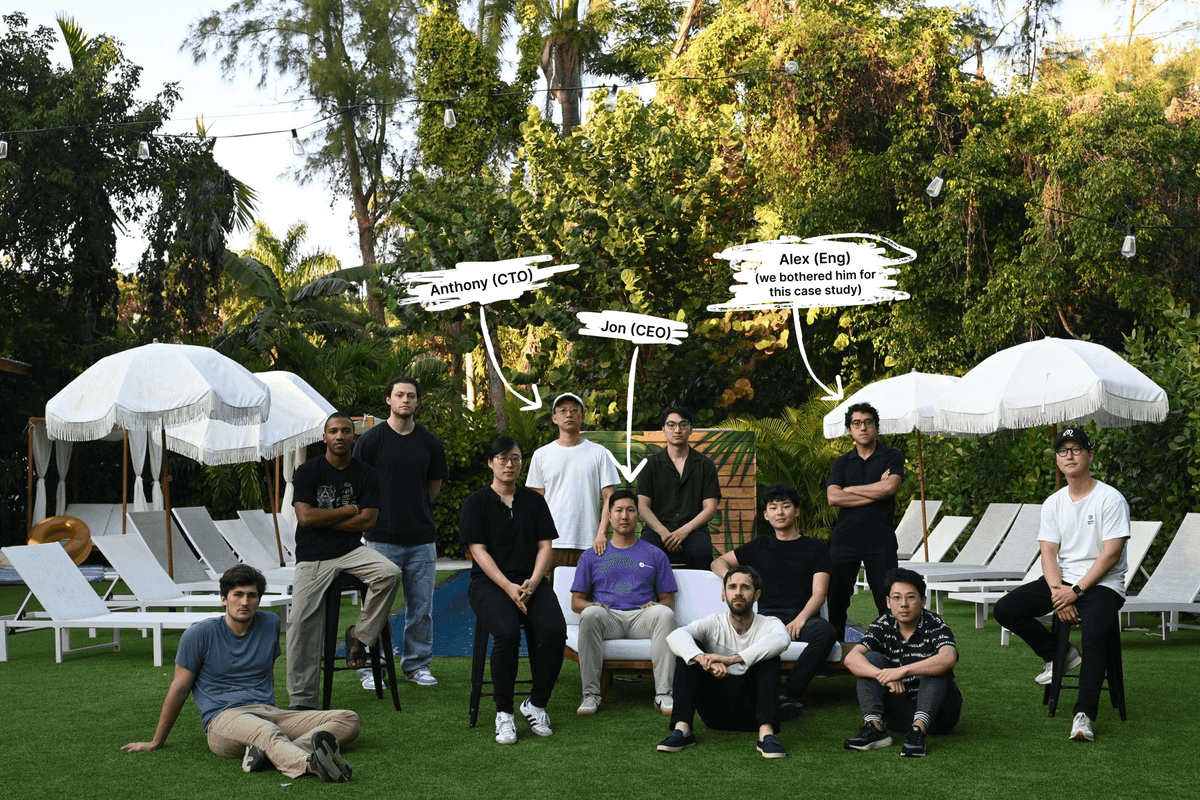 The Artemis Analytics team photo