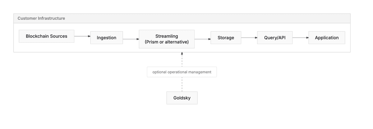 Goldsky On-Prem Architecture