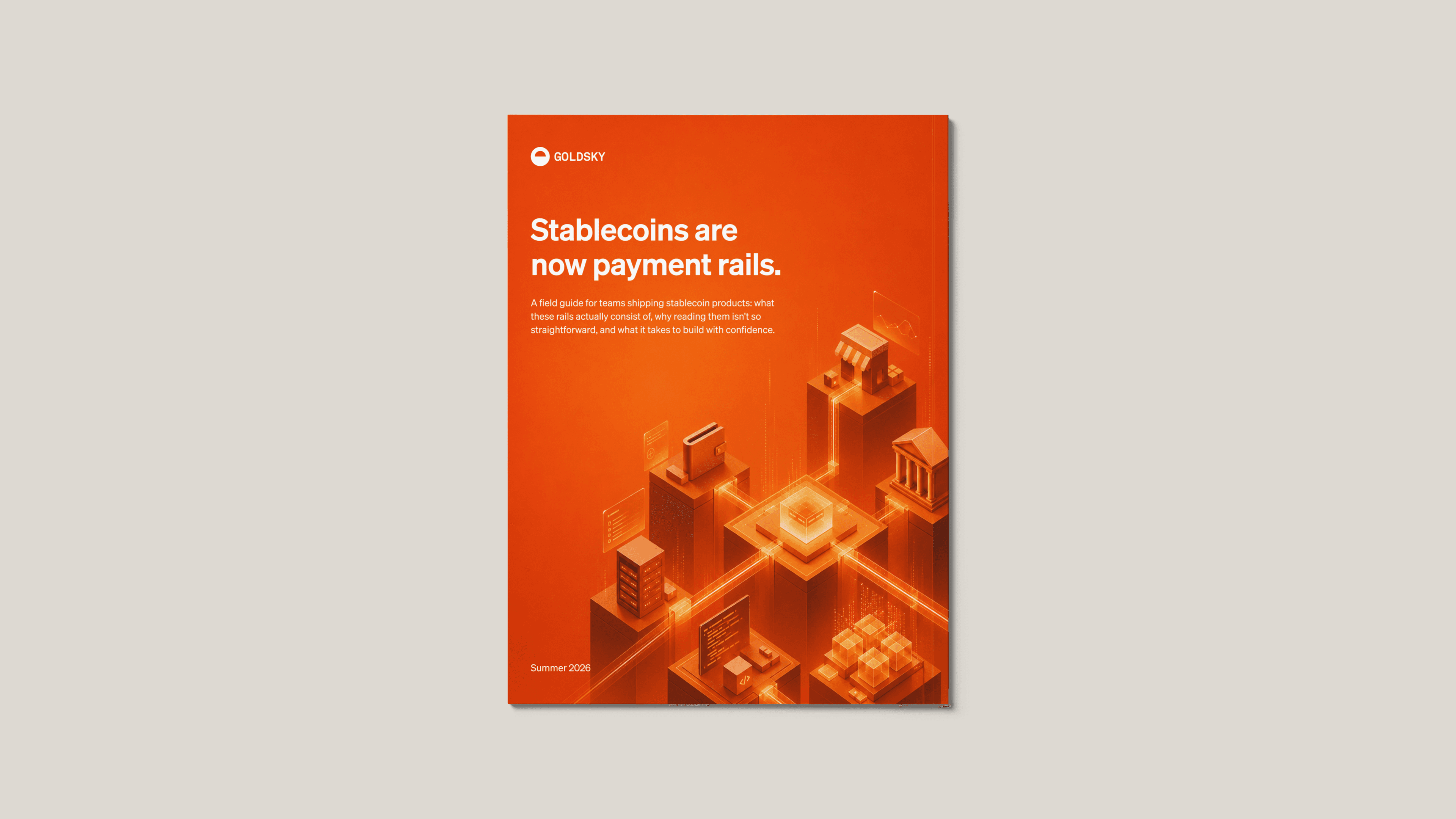 Cover of The Fintech Guide to Stablecoin Data Infrastructure report