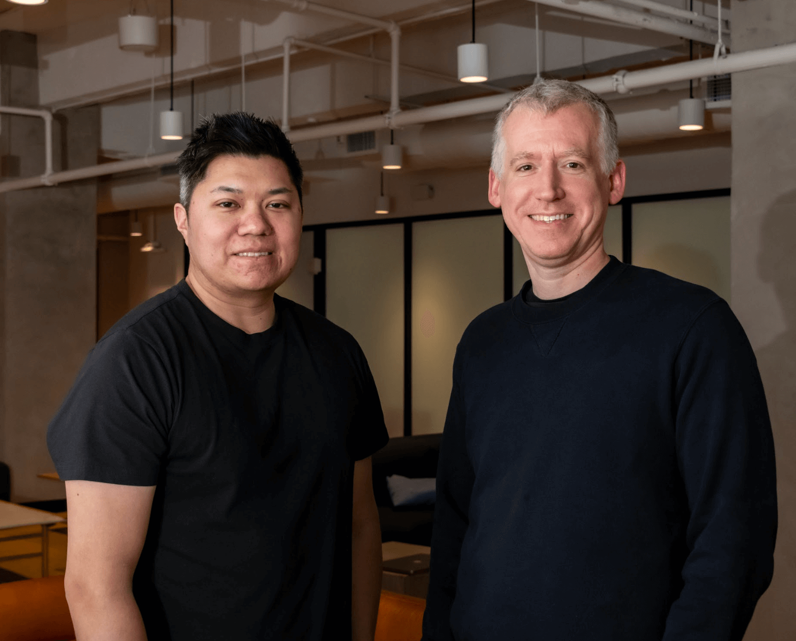 Photo of Keone and James, cofounders of Monad and Category Labs