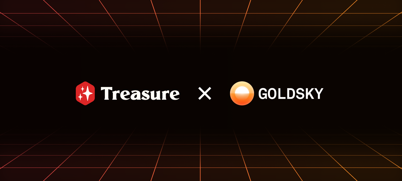 How Treasure uses Goldsky to power the decentralized game console cover image